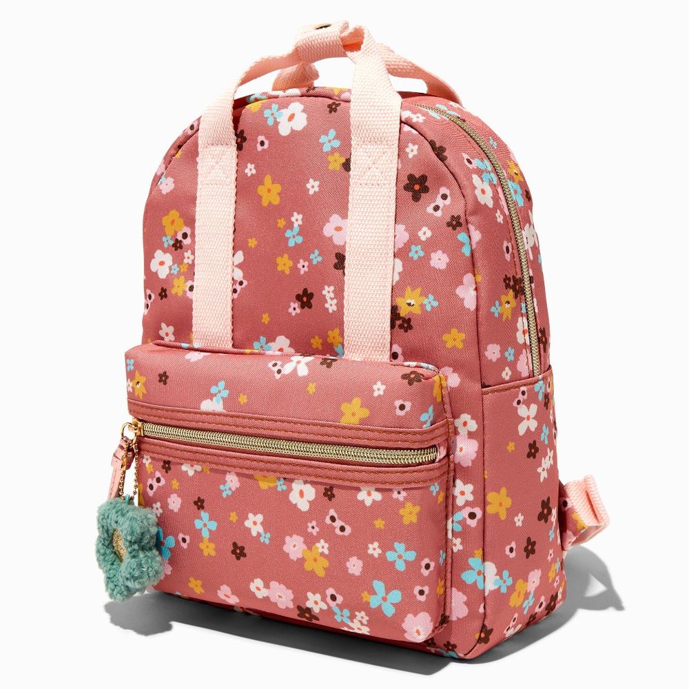 Claire's Club Woodland Floral Backpack-NWT